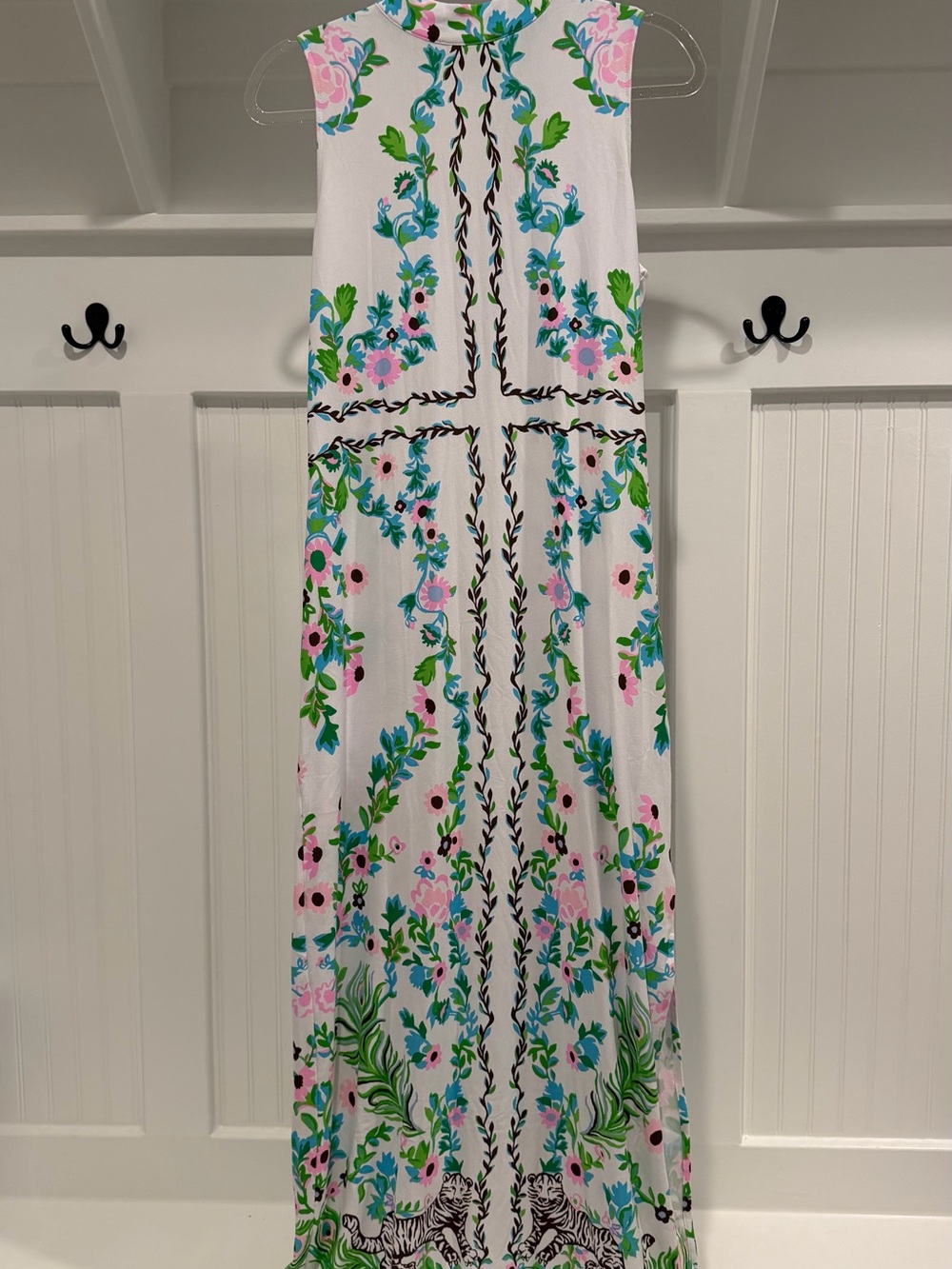 Lilly Pulitzer Wellington Maxi Dress - White Royal Zoo